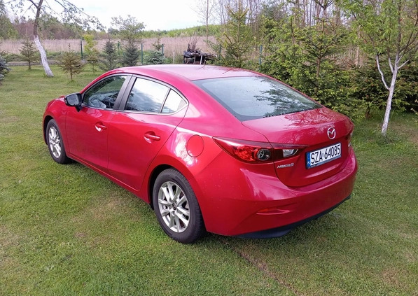 Mazda 3 cena 51000 przebieg: 121200, rok produkcji 2014 z Wysoka małe 137